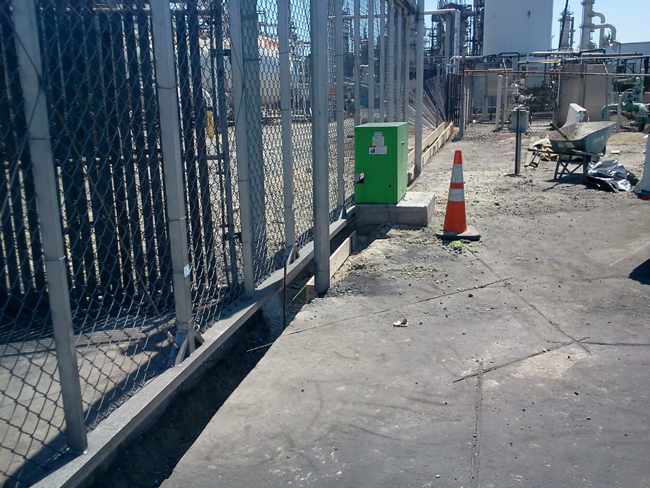 Gate operator installation