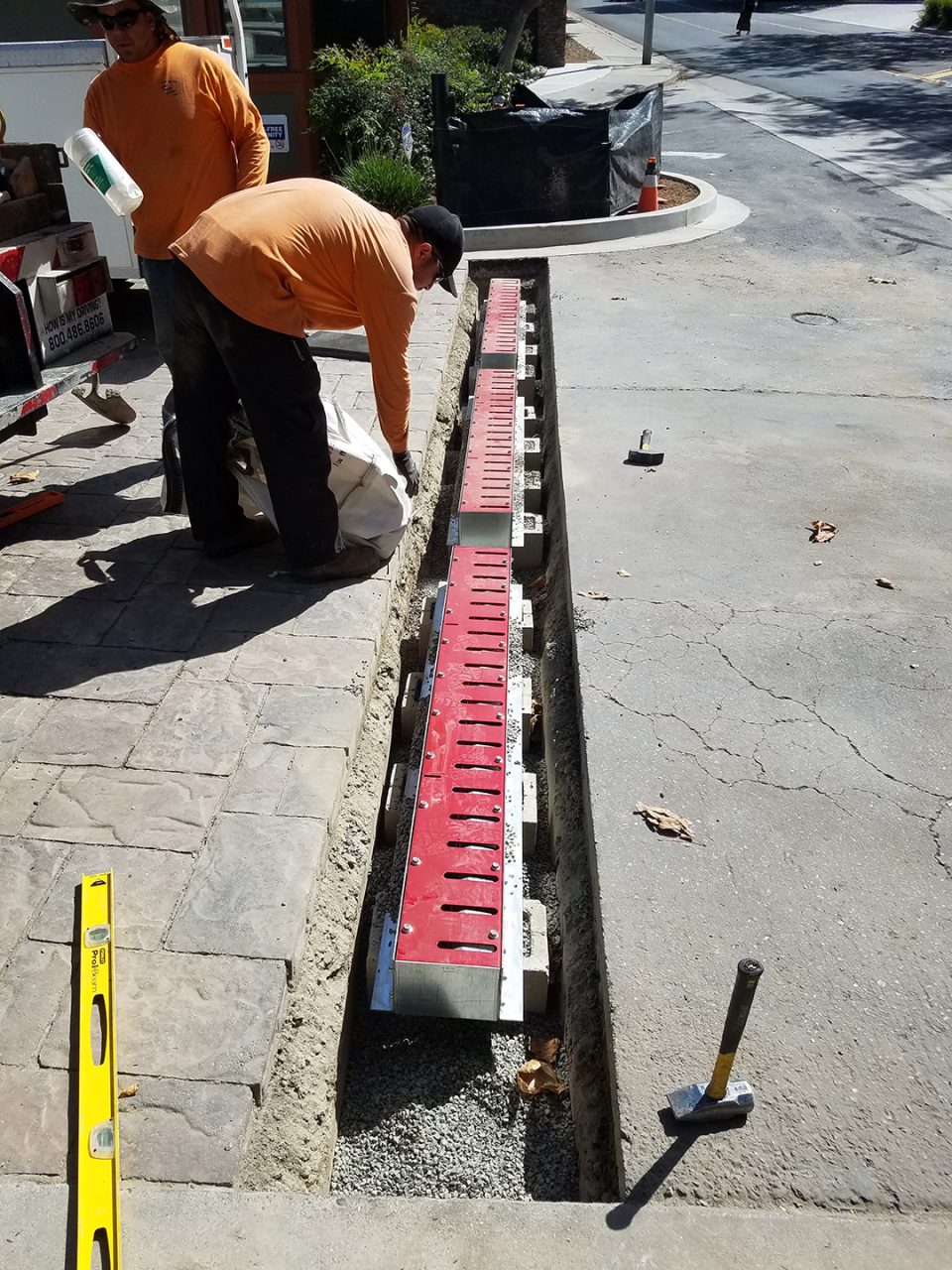 Trenching for access-control infrastructure