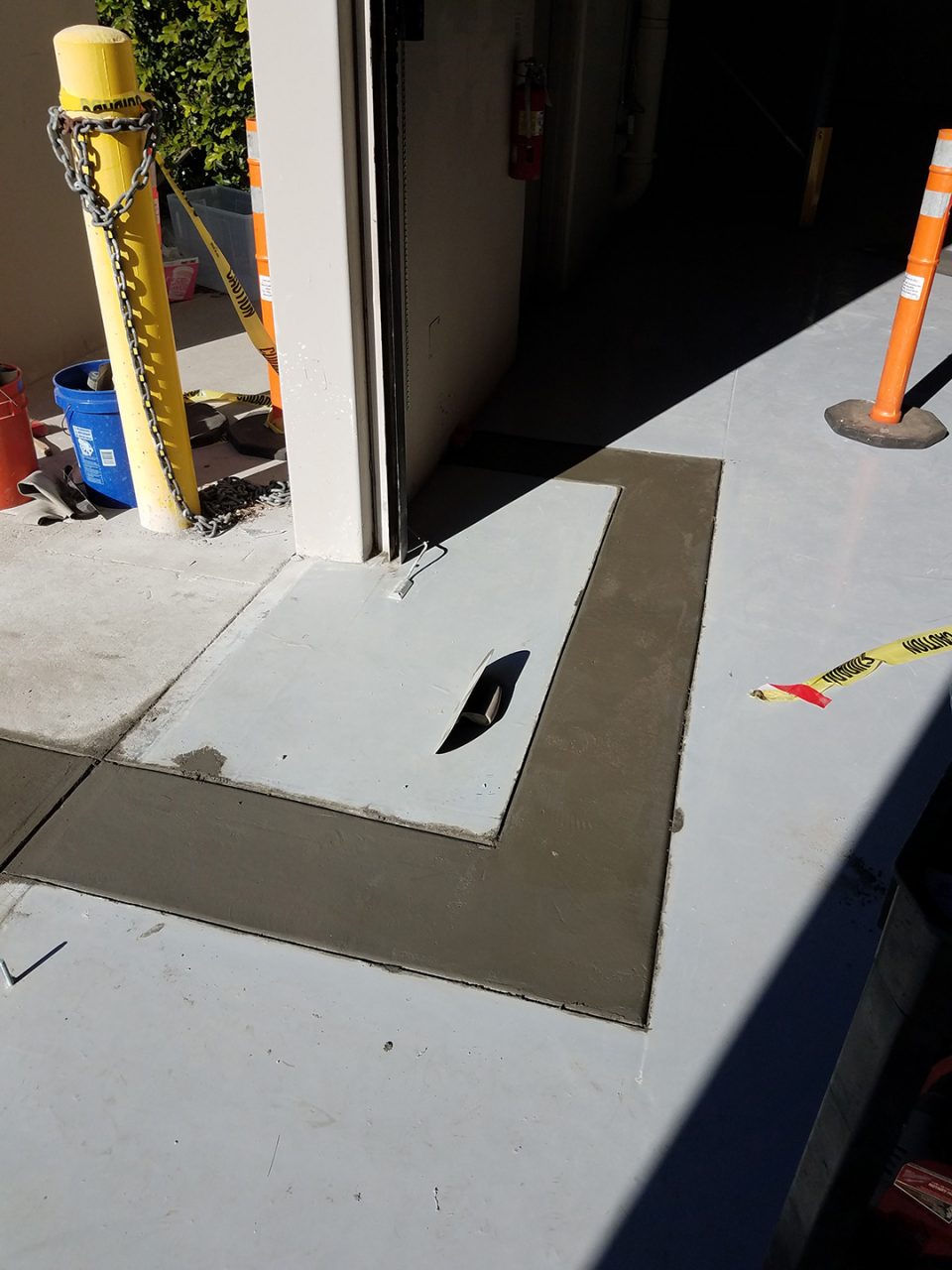 Conduit work for access-control infrastructure