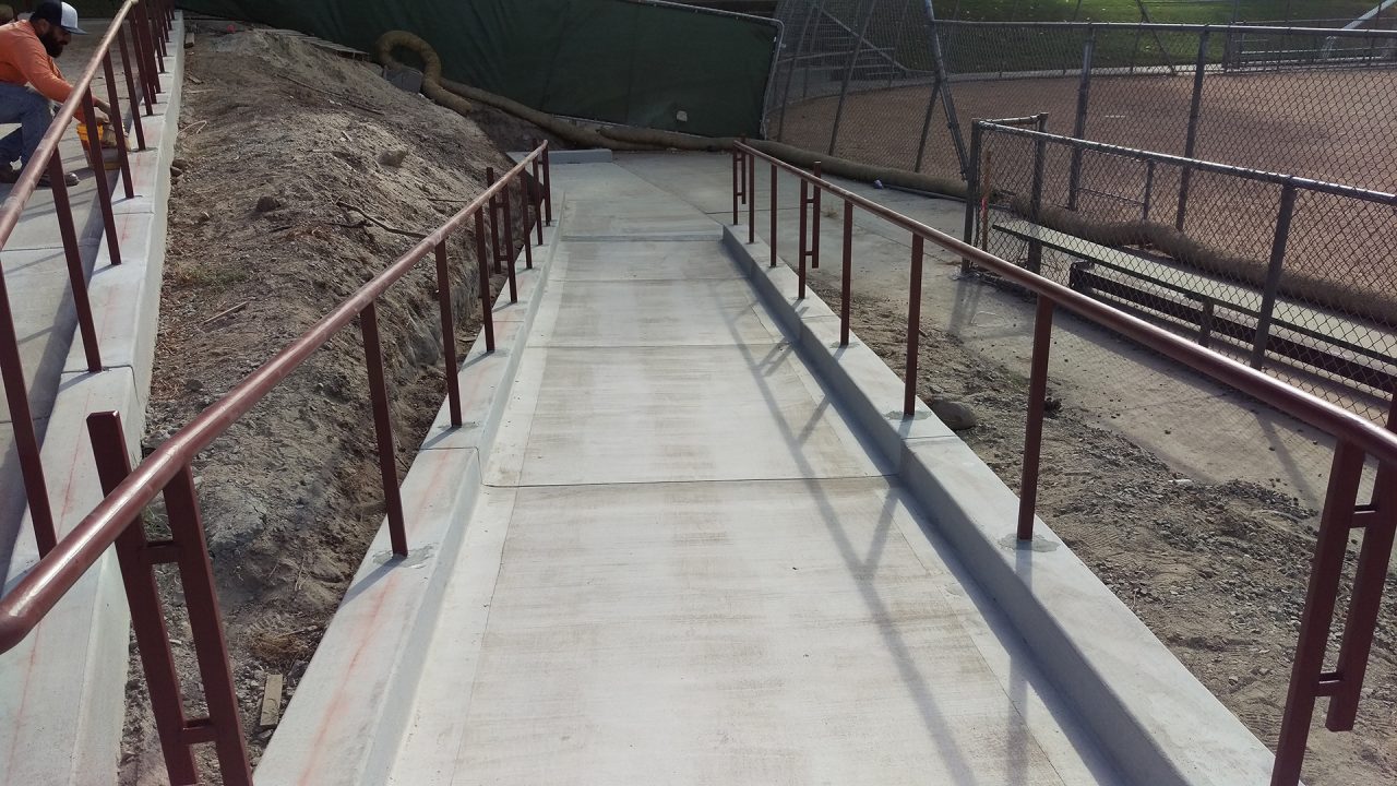 Handrail installation