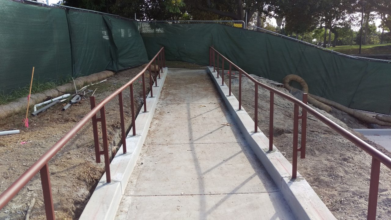 Handrail installation