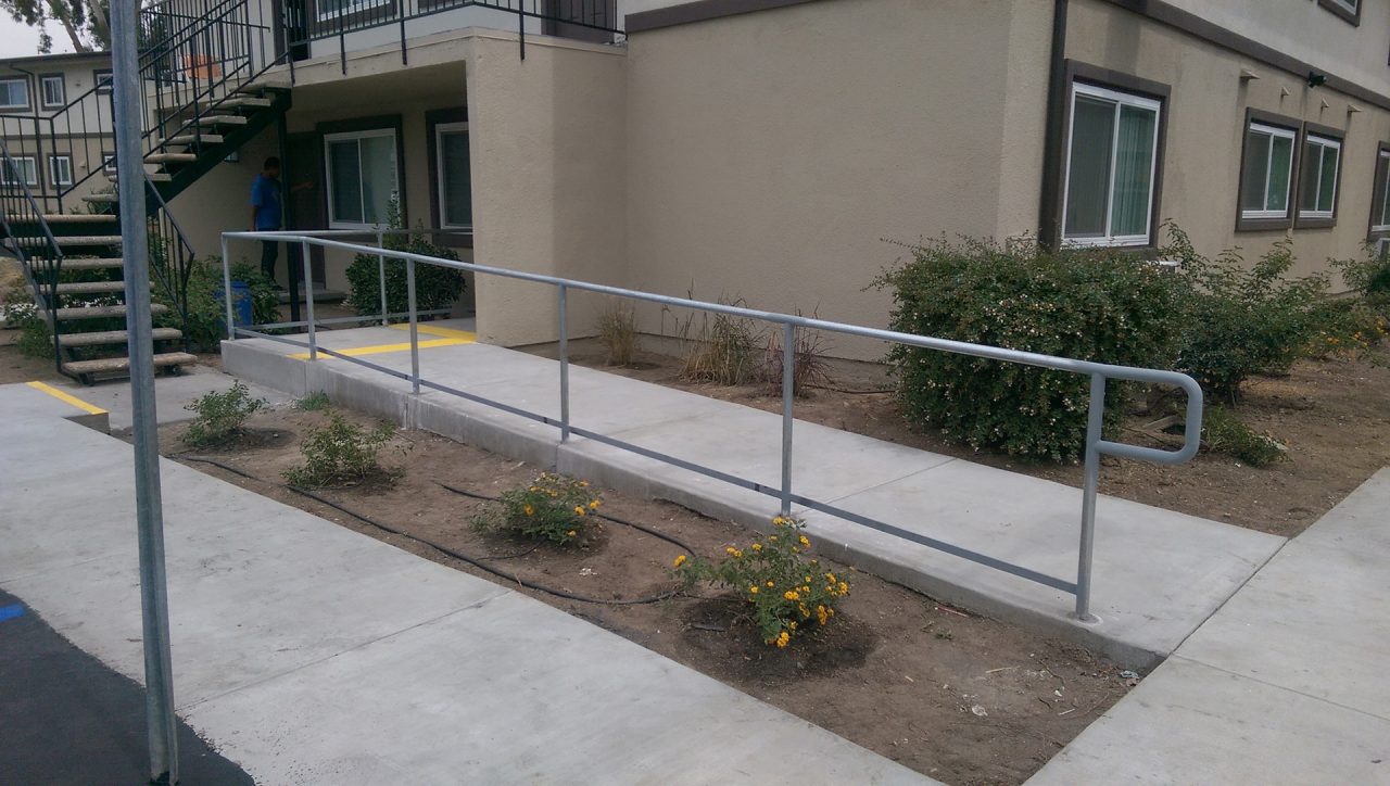 Railing installation